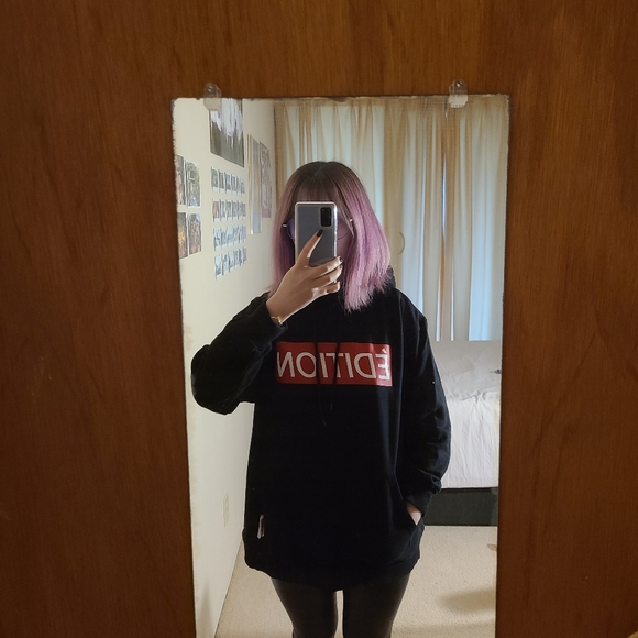 SOLD LAP Edition logo oversized hoodie - Picture 3 of 5